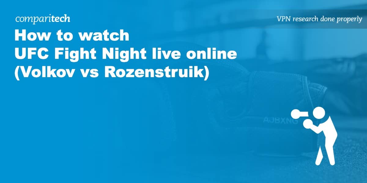 UFC Fight Night live online