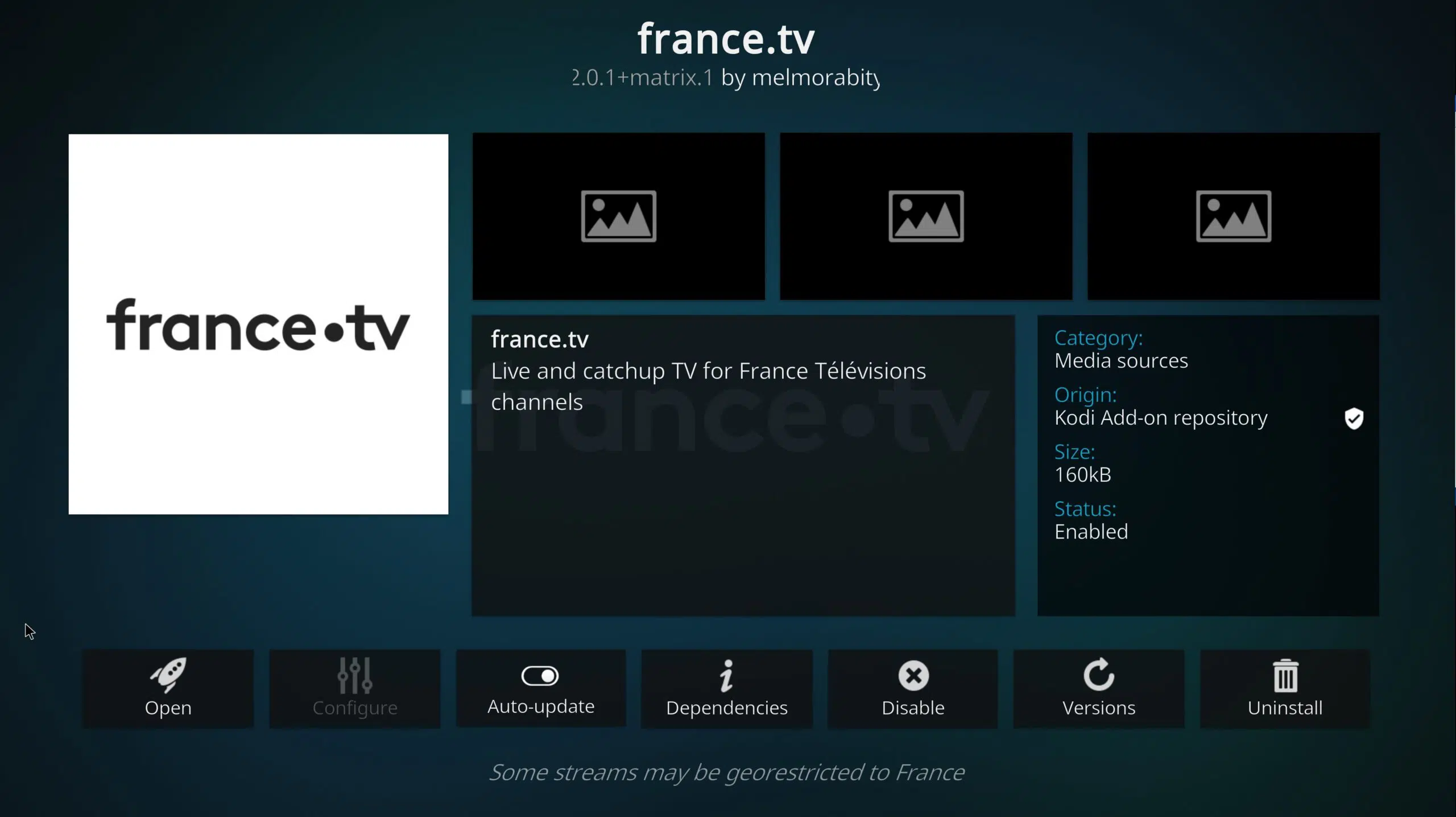france.tv kodi addon