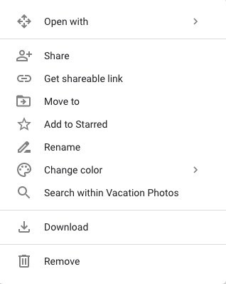 screenshot - access your Google drive