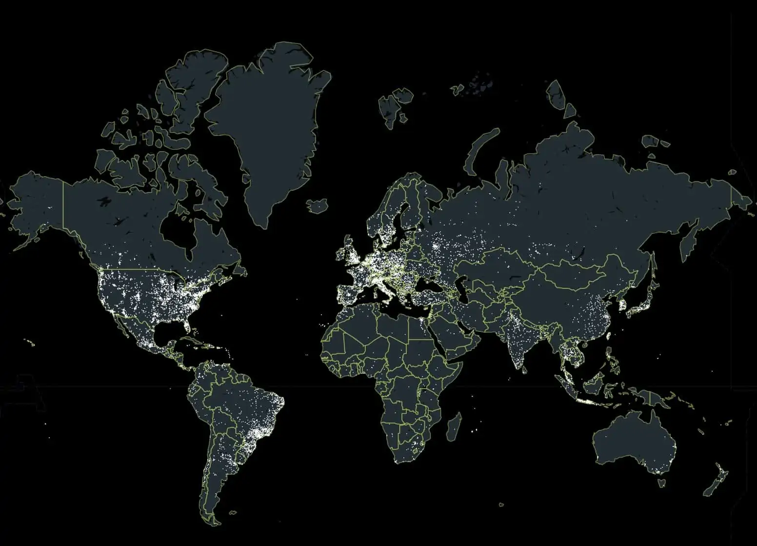DDoS weapons by region
