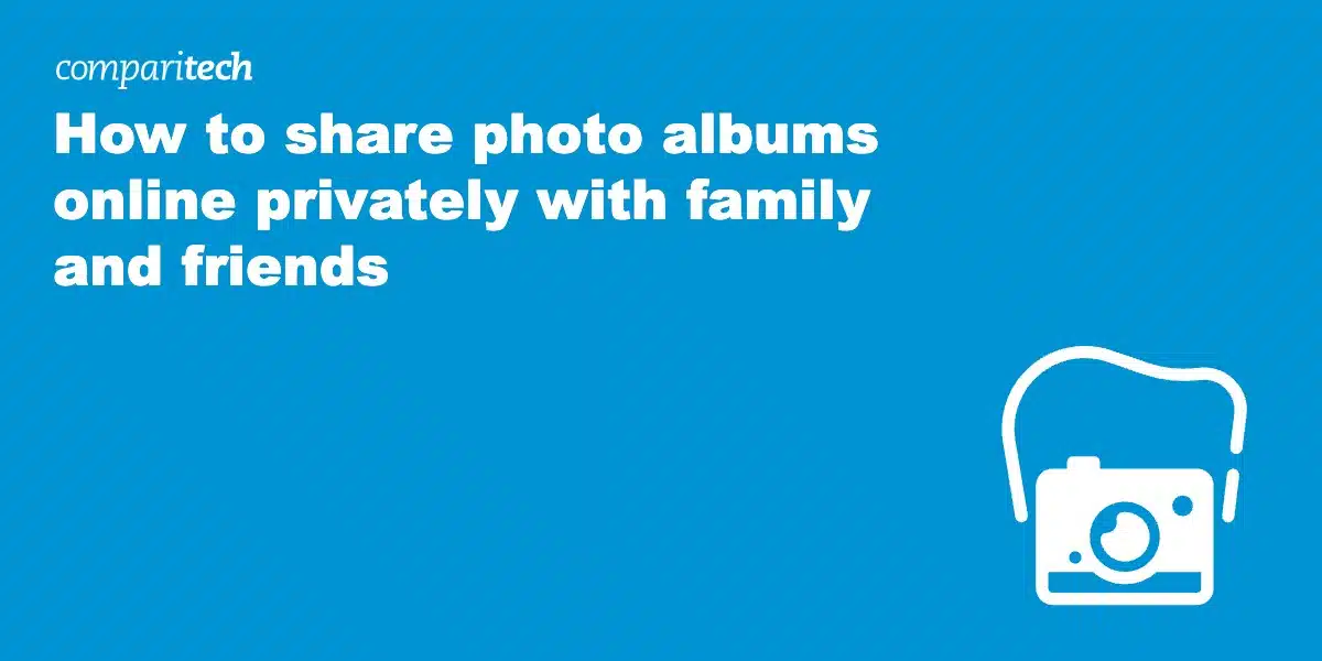 share photo albums online privately