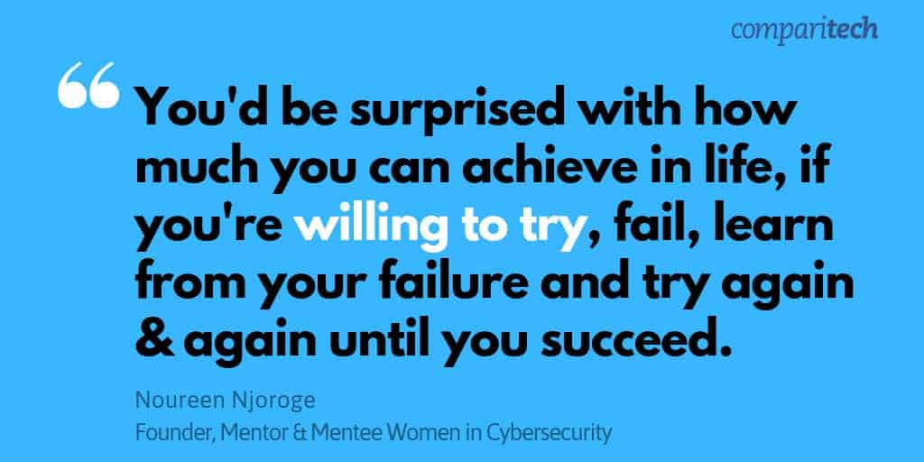 women in cybersecurity initiatives mentor
