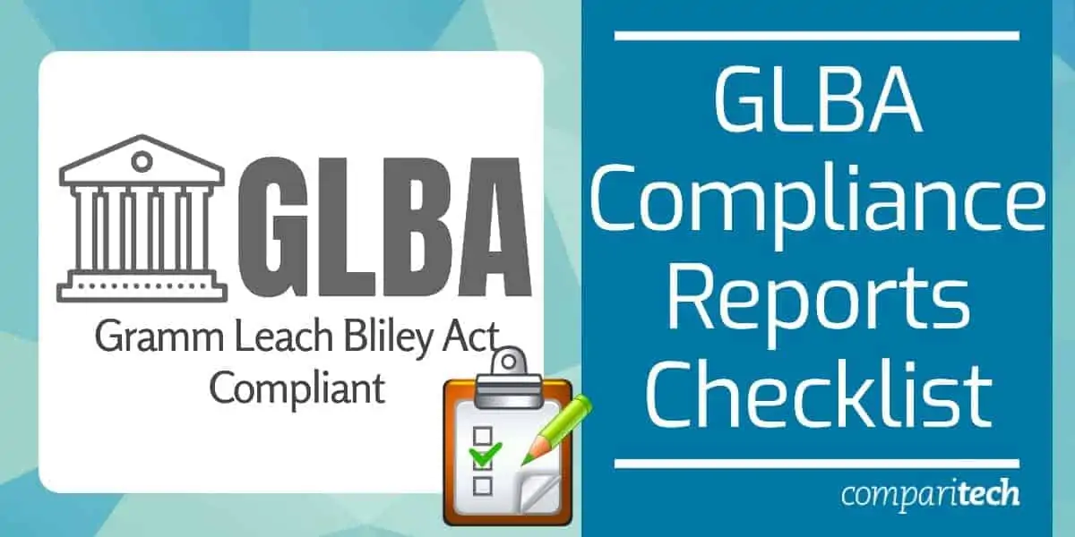 GLBA Compliance Reports Checklist