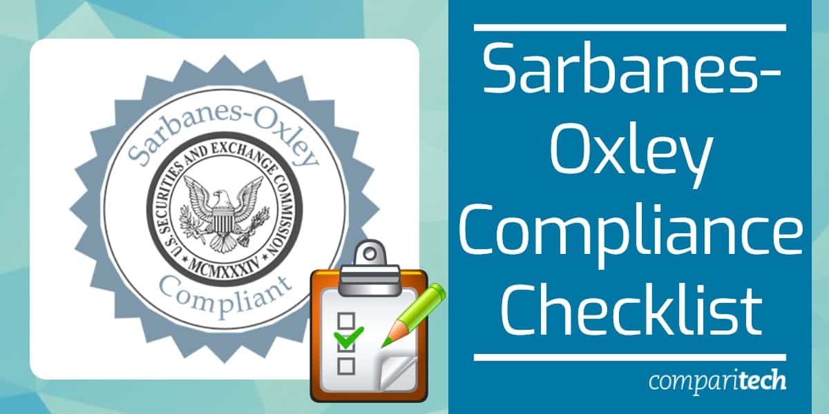SOX Compliance Checklist Image