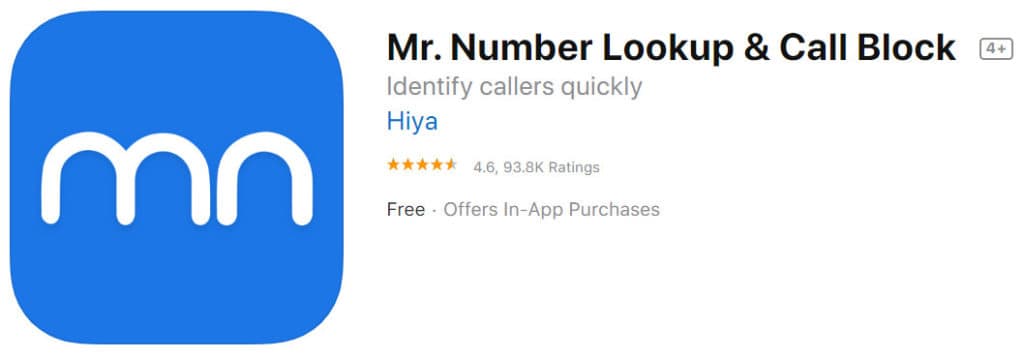 Mr Number Lookup 