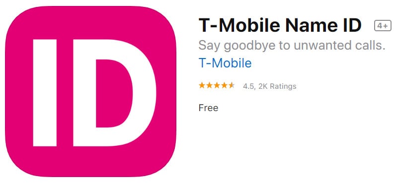 T-Mobile Name ID