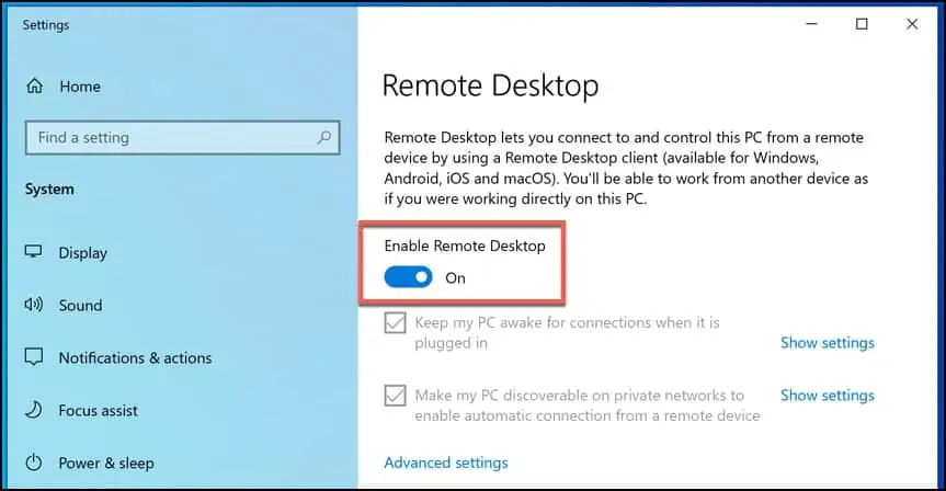 Windows-Enable-Remote-Desktop