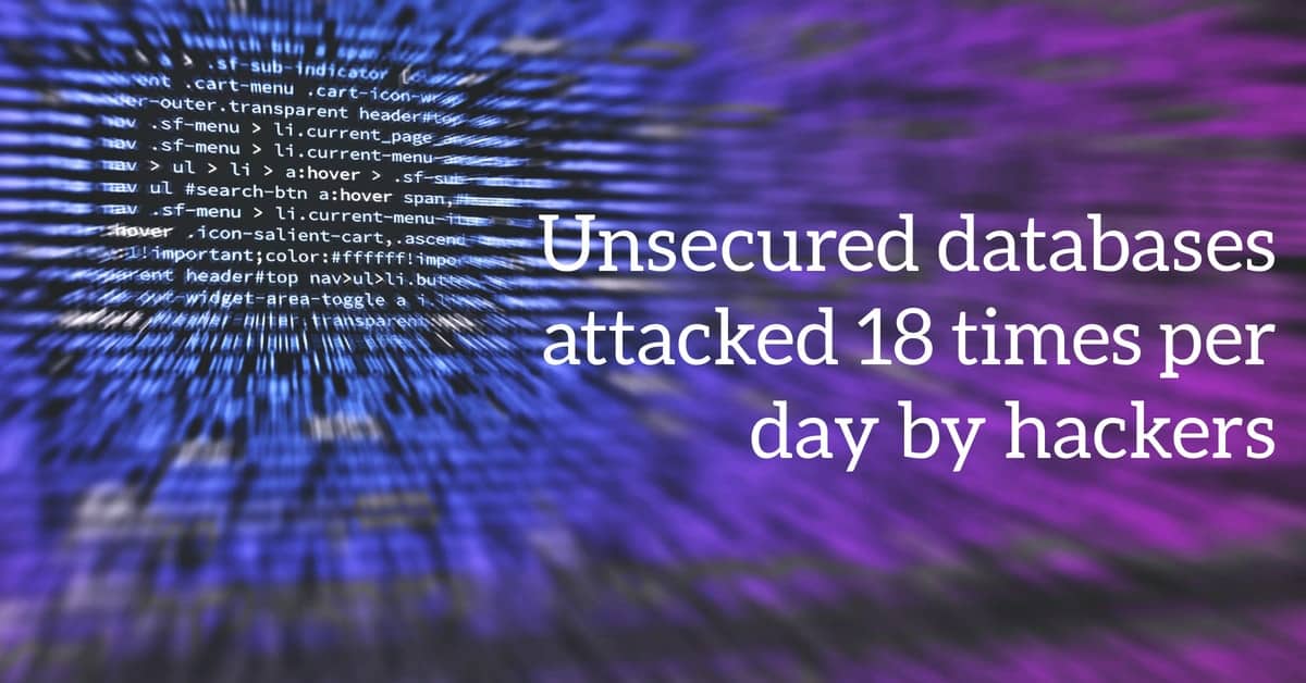 Unsecured Databases Attacked