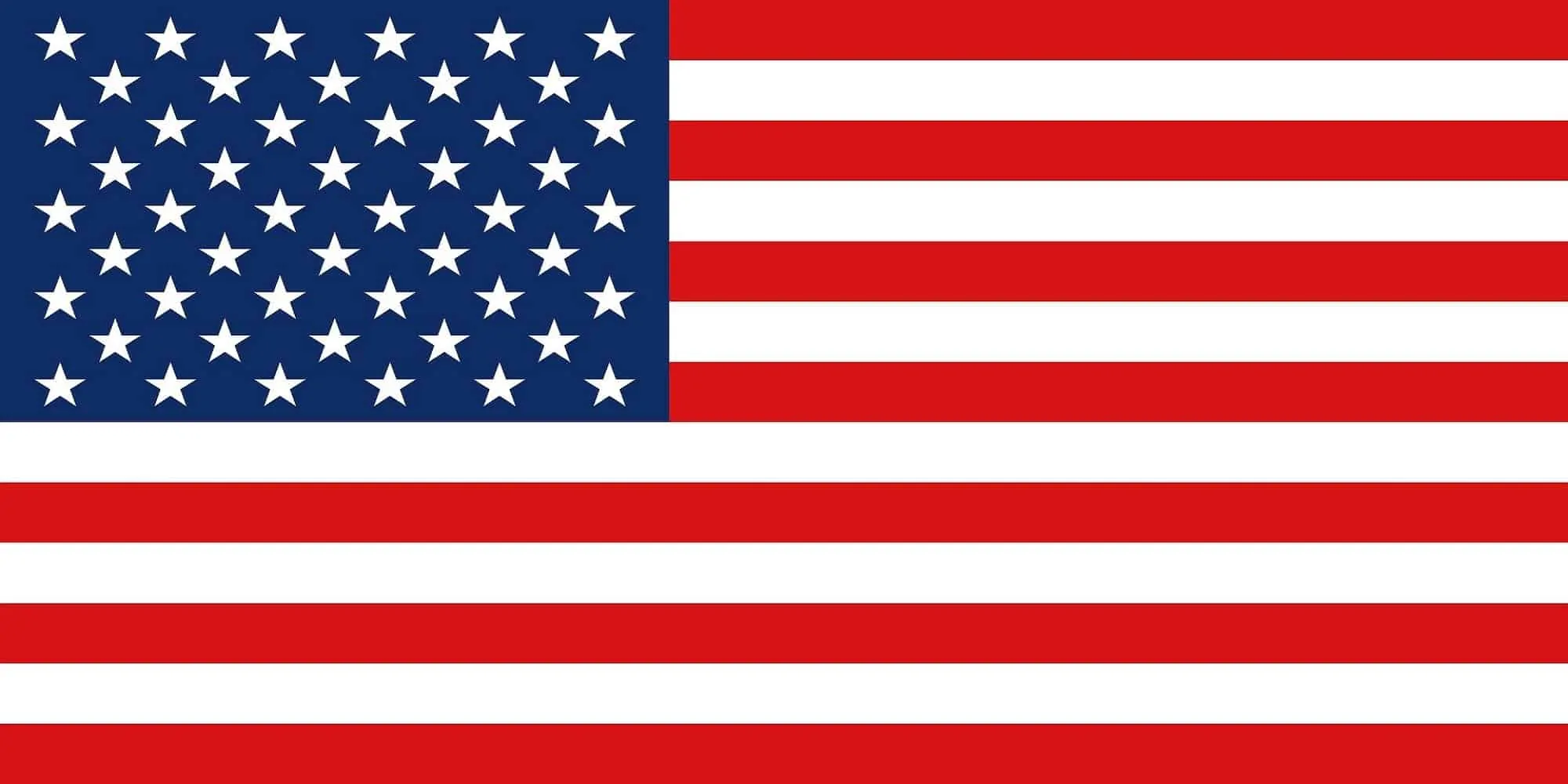 US flag - flag of the USA