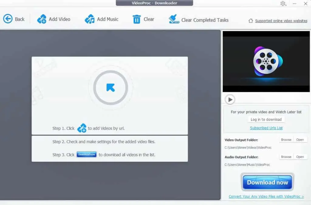 any online video downloader software free download