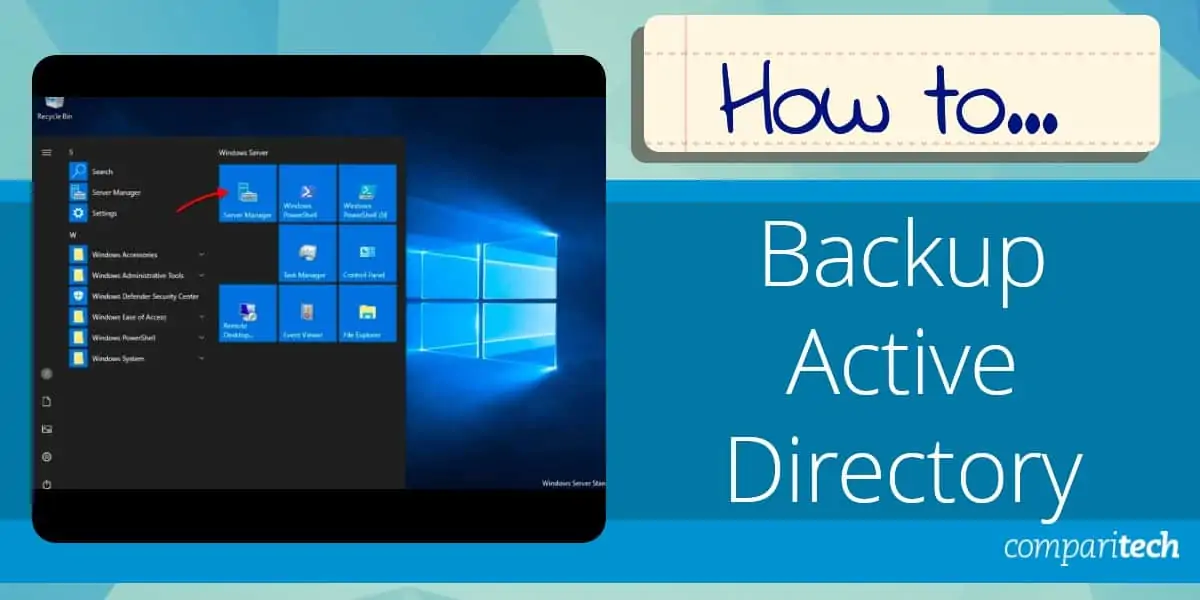 Active Directory Backup Guide