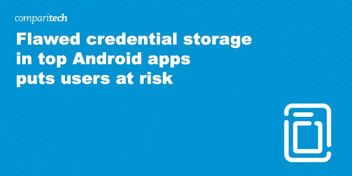 Flawed credential storage android
