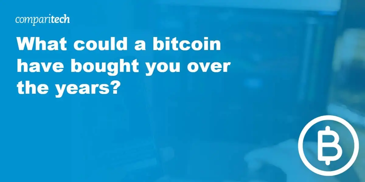 What could a bitcoin have bought you over the years_
