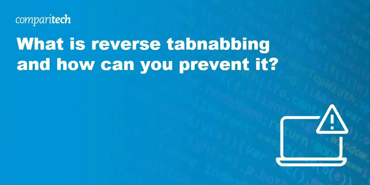 What is reverse tabnabbing