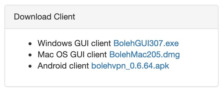BolehVPN - Android Client Download