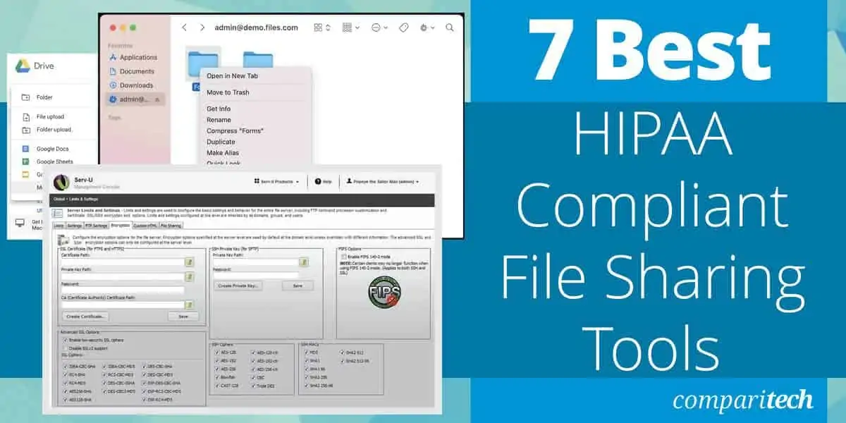 Best HIPAA Compliant File Sharing Tools