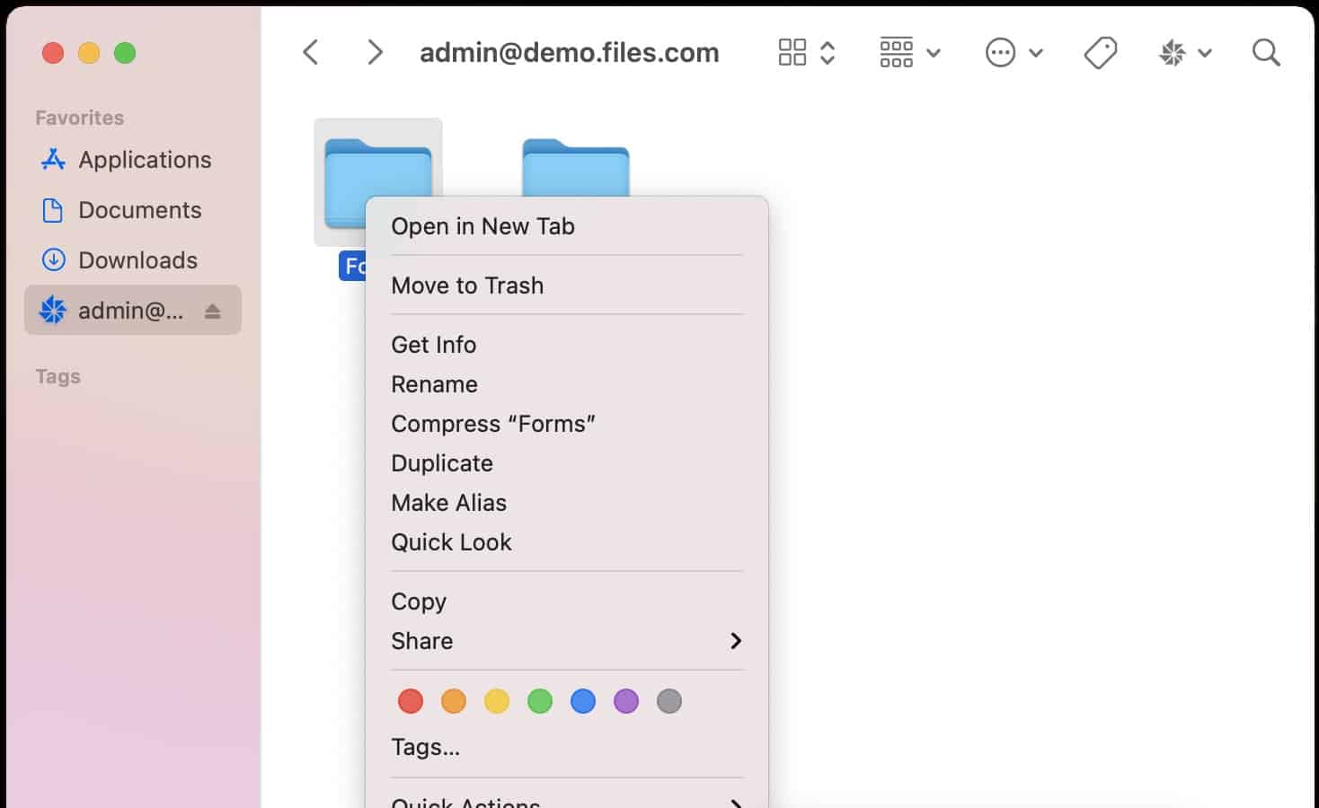Files.Com Desktop App Screenshot