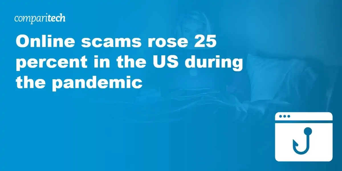 Online scams rose 25 percent in the US during the pandemic