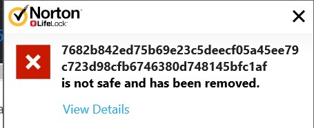 Norton Blocked Malware