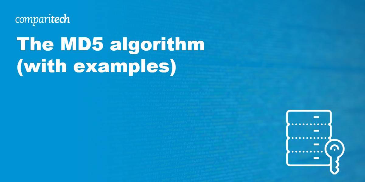 MD5 algorithm with examples