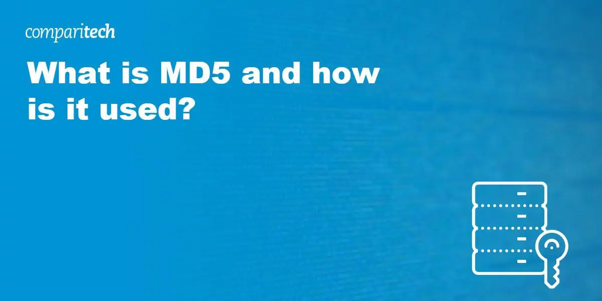 What is MD5 and how is it used