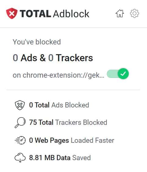Extension adblocker ‎Adblock: Ad