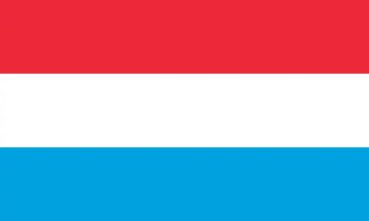 Luxemburg flagge