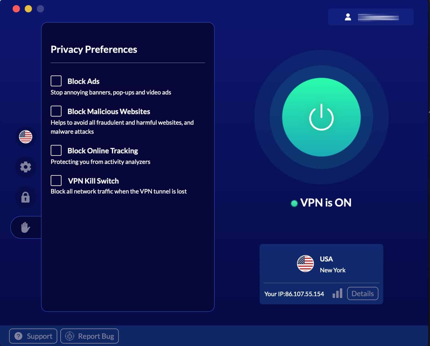 VeePN - App Privacy Preferences