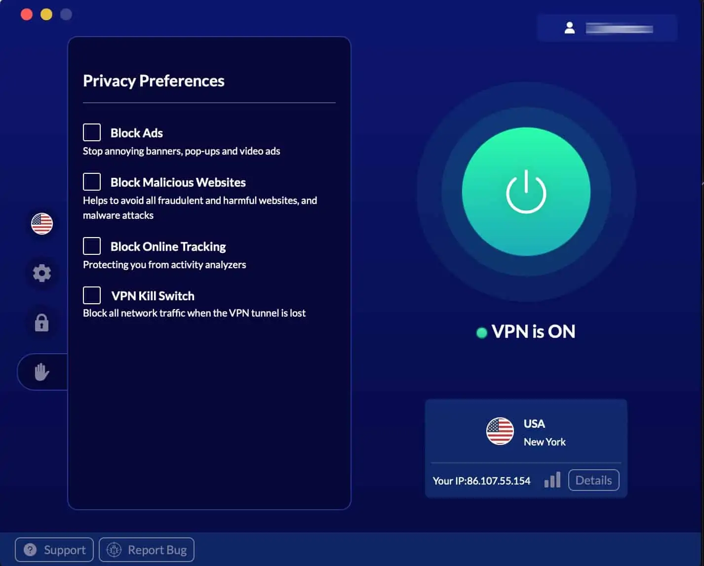 VeePN - App Privacy Preferences