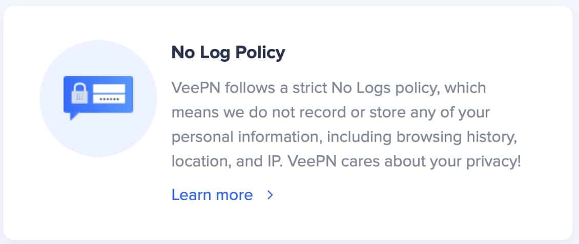 VeePN - No Logs