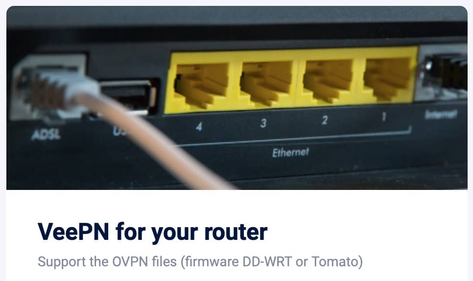 VeePN - Routers2