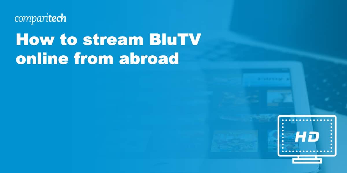 stream BluTV online abroad