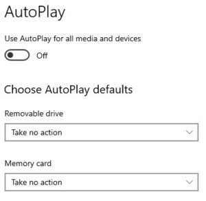 Windows AutoPlay