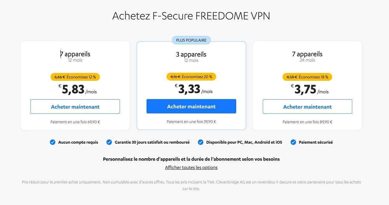 f secure freedome Black Friday