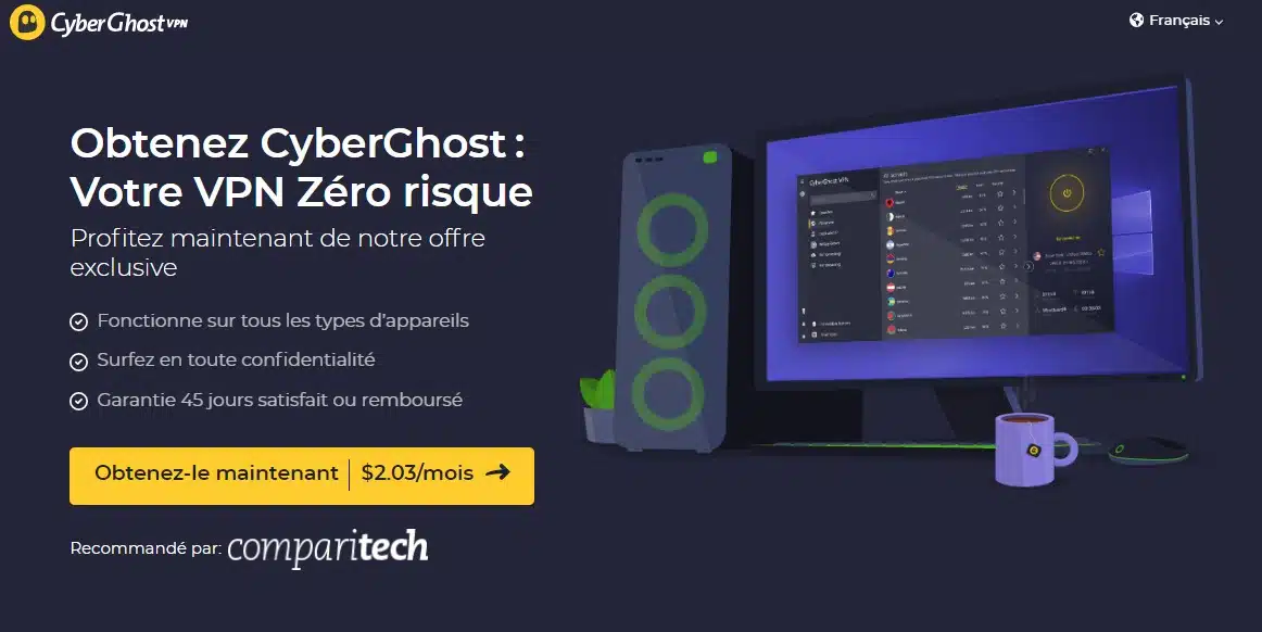 cyberghost french