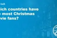 Which countries have the most Christmas movie fans?