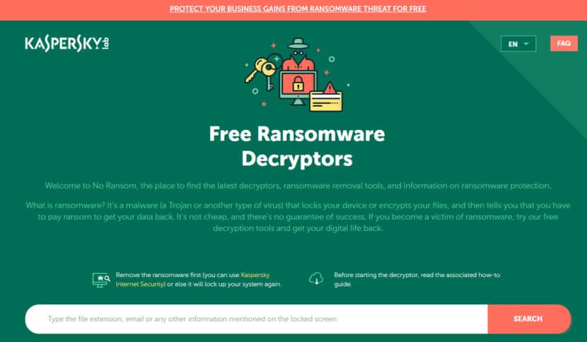 Kaspersky Anti-ransomware Tools