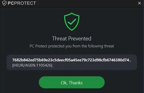 PC Protect antivirus 