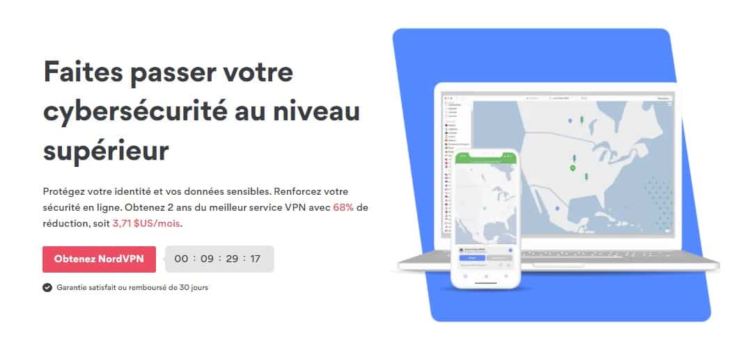nordvpn home - french