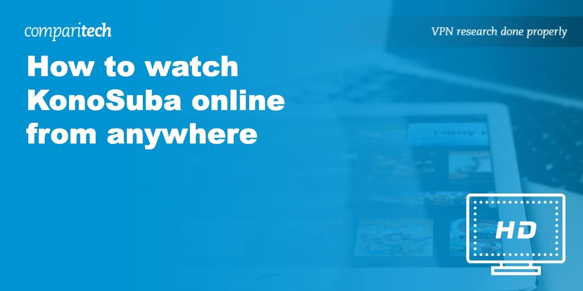 watch KonoSuba online anywhere