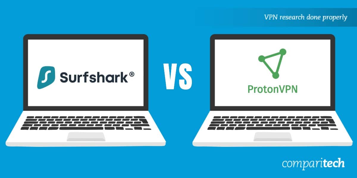 Surfshark vs. ProtonVPN