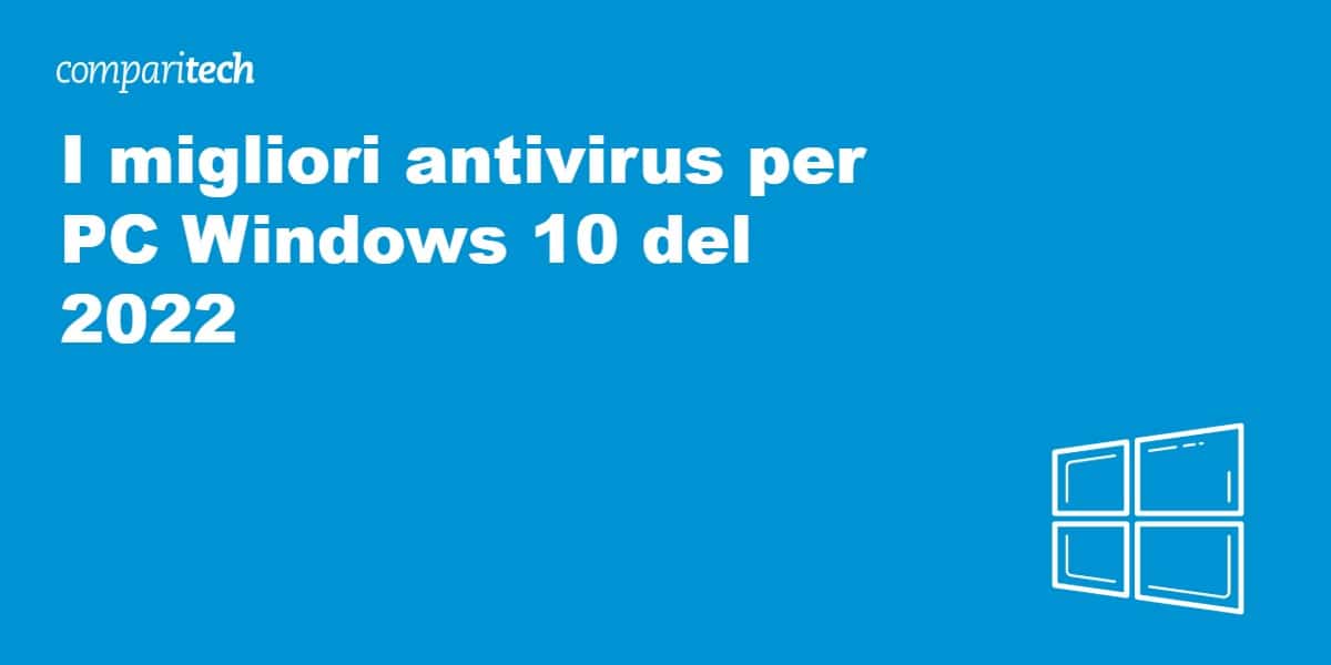 Antivirus migliori per Windows 10