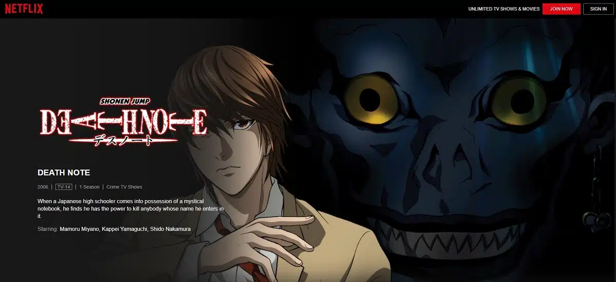 How to Watch Death Note Online (from Anywhere)