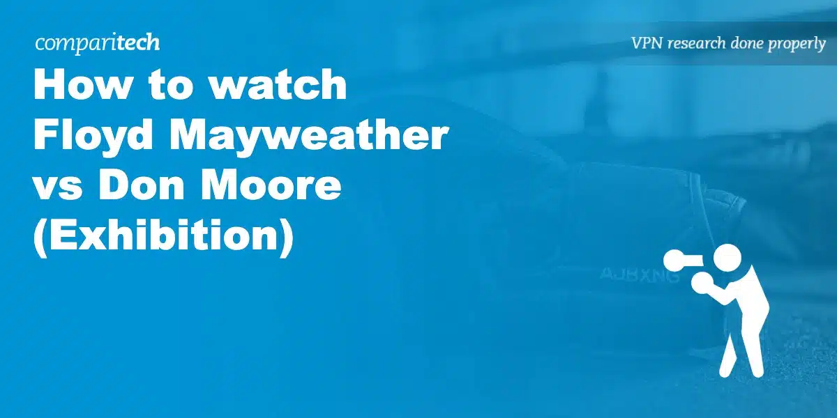 watch Floyd Mayweather vs Don Moore (Exhibition)