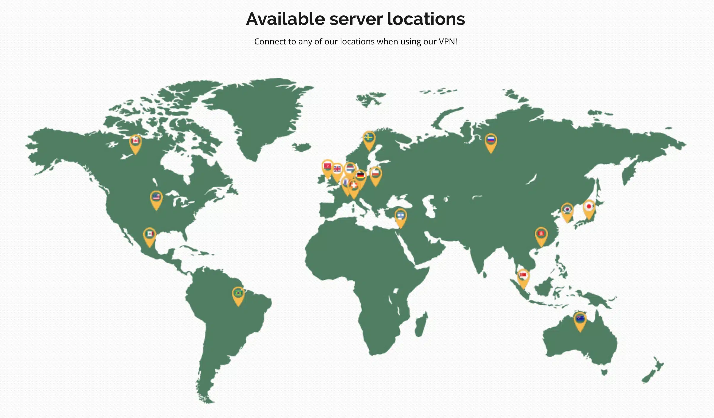 FrootVPN - Servers