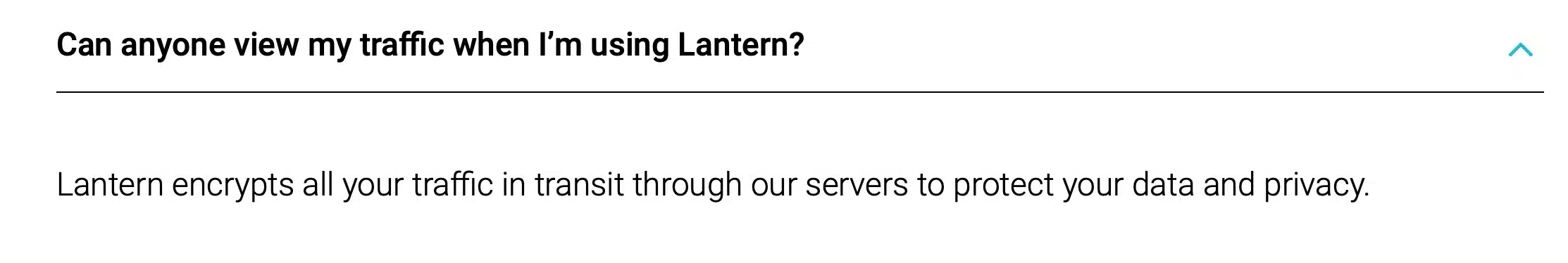 Lantern - Encryption