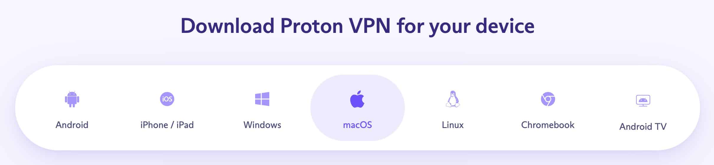 ProtonVPN - Platforms