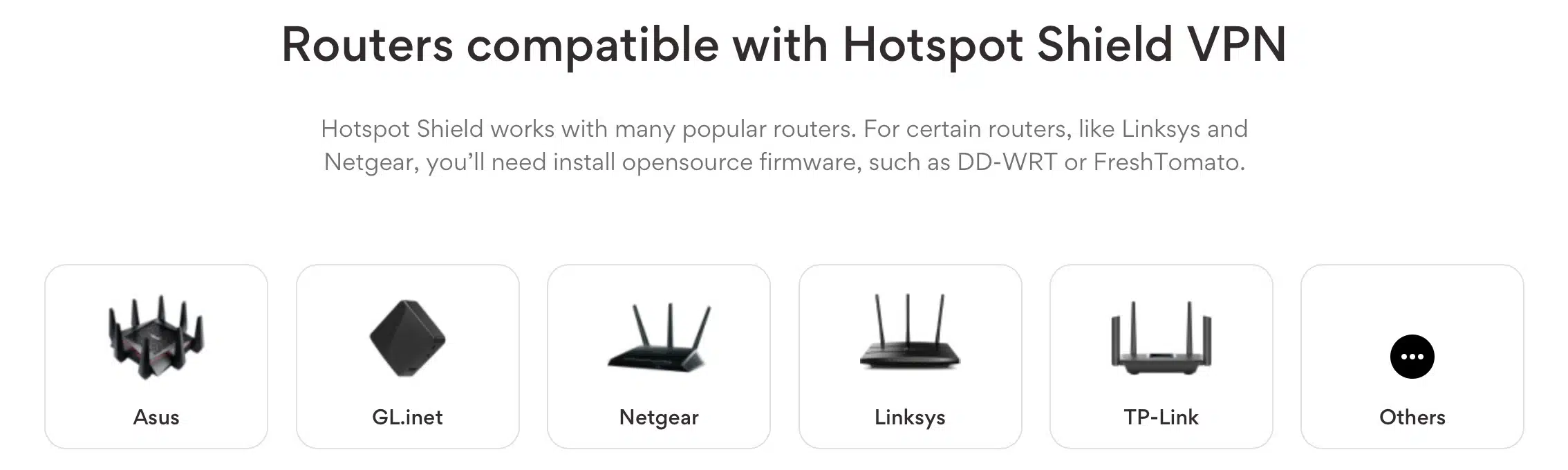 Sie können das VPN aber auch manuell auf kompatiblen Routern konfigurieren: