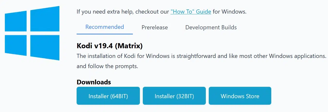 Download Kodi 19.4 Matrix