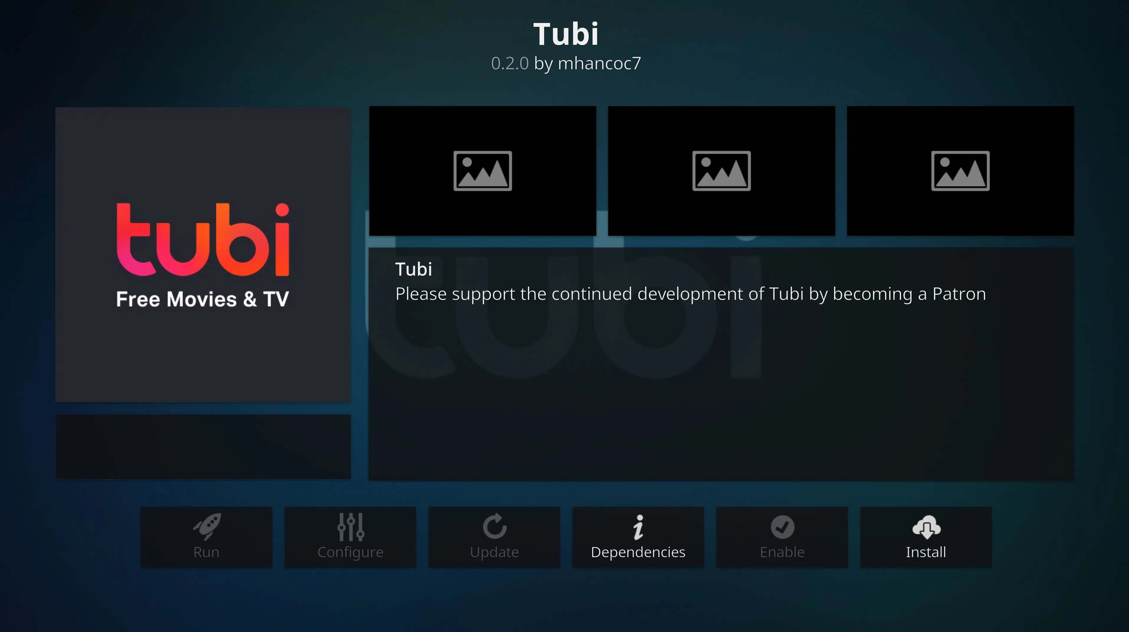 Watch Tubi TV on Kodi
